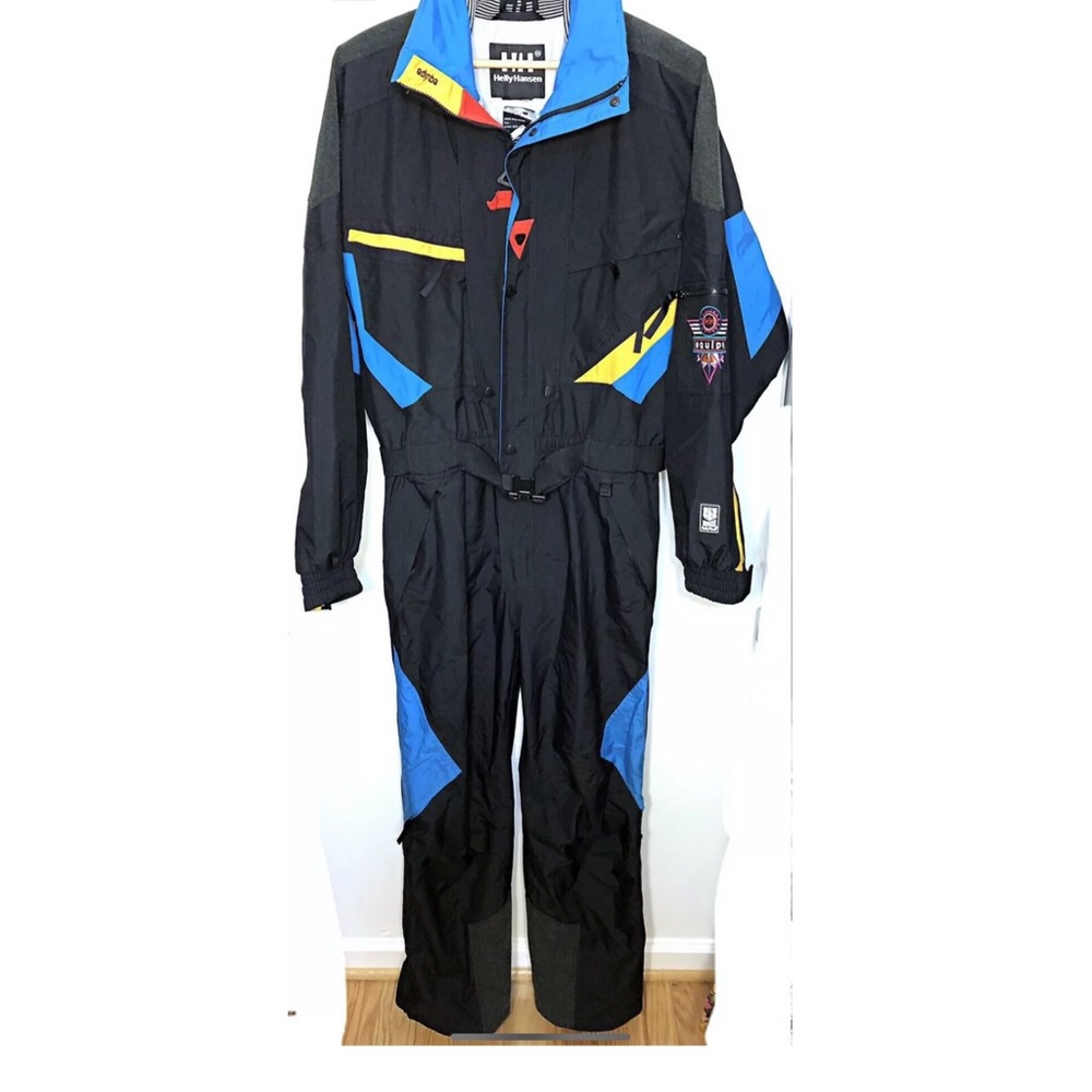 Helly Hansen One Piece Snow Ski Suit Bib M L XL
